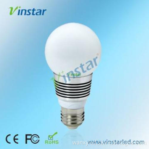 A60 3W Global LED Bulb With 3 Year Warranty